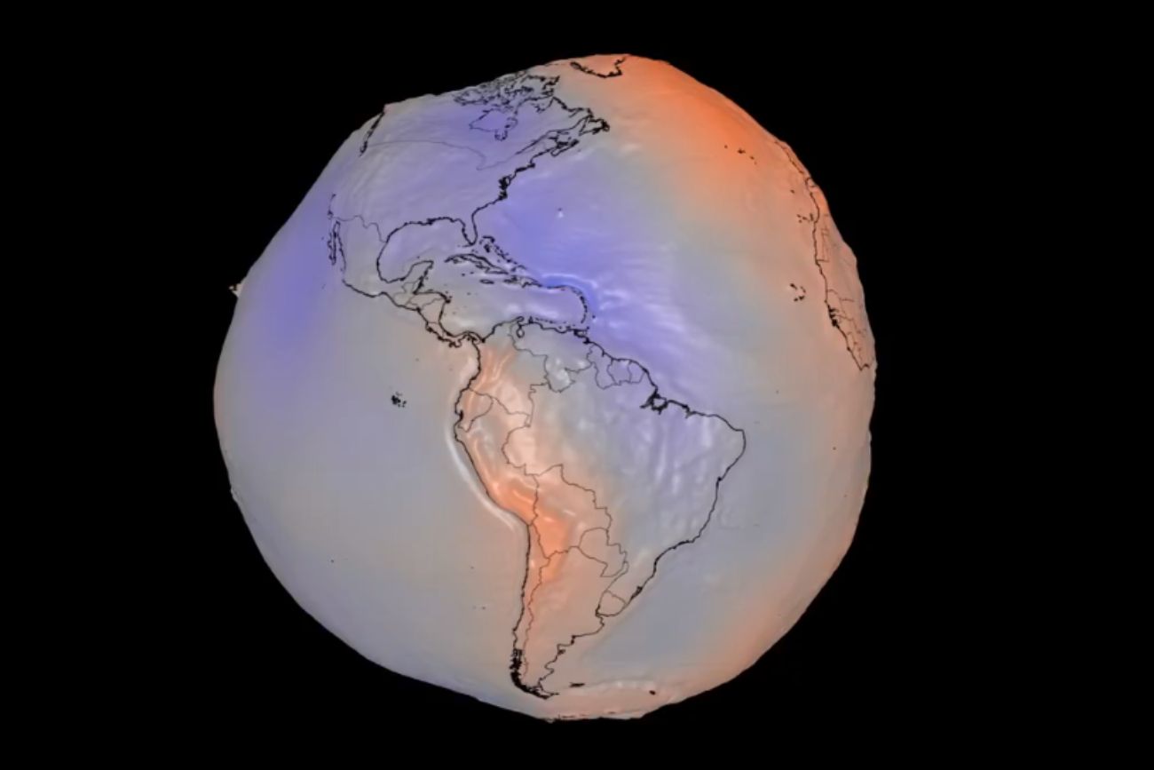 Geoide: así es la verdadera estructura de la Tierra según la Nasa.