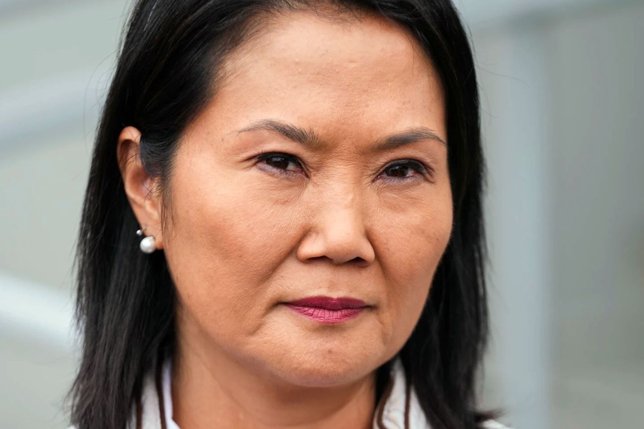 Keiko Fujimori, presidenta de Perú. 