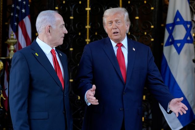 Benajamin Netanyahu y Donald Trump, en la Casa Blanca. (Archivo)