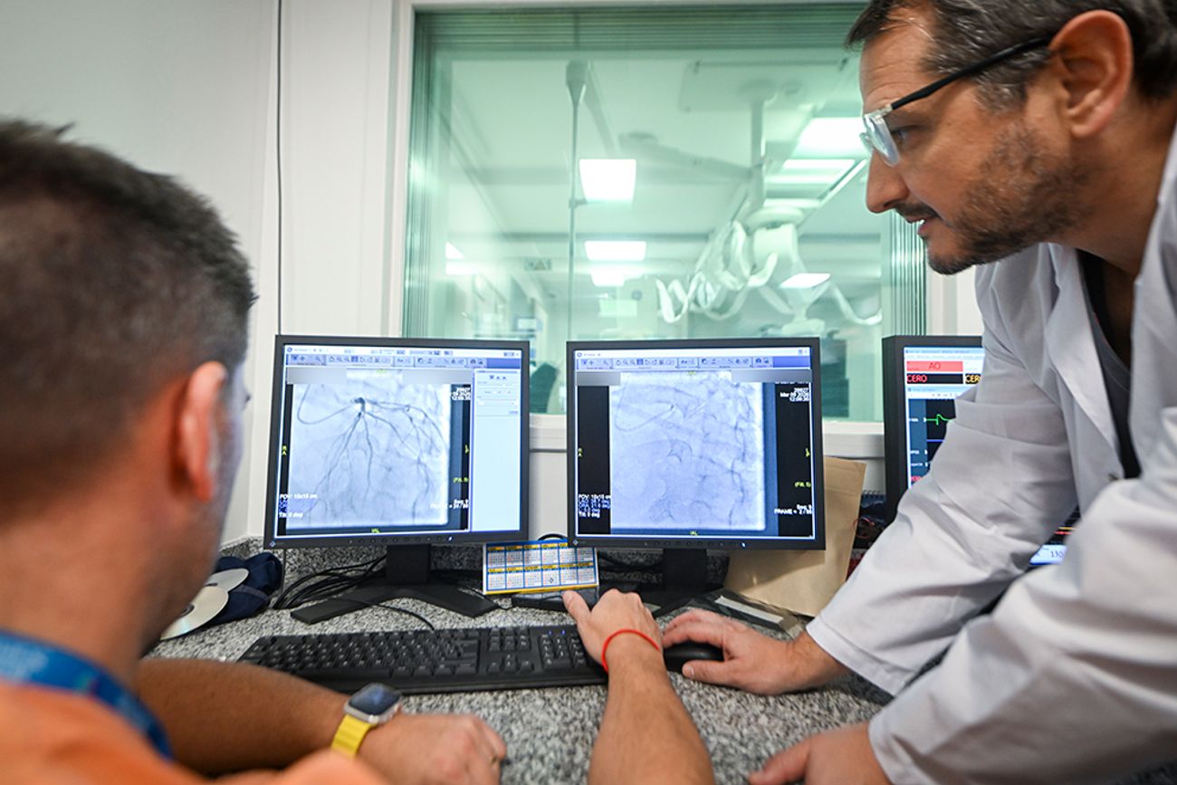Por primera vez en la salud pública provincial se llevó a cabo una angioplastia coronaria.