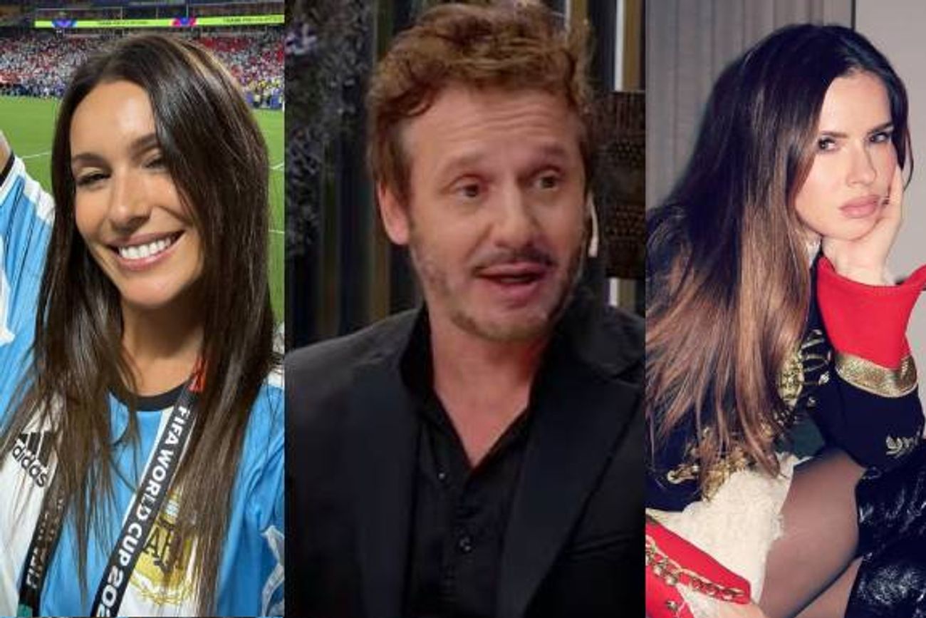 Vicuña, entre Pampita y China Suárez, sus ex. (Instagram @pampitaoficial, Captura e Instagram @sangrejaponesa)