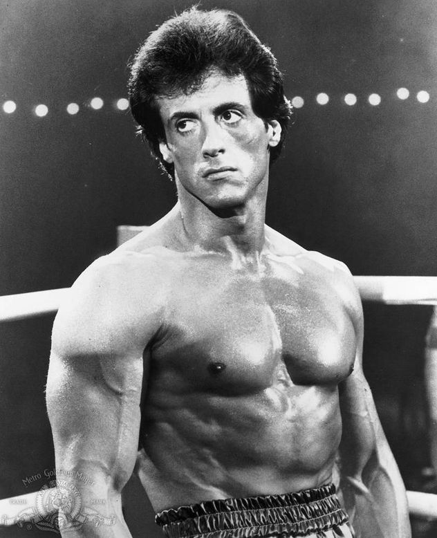 Silvester Stallone en Rocky III.