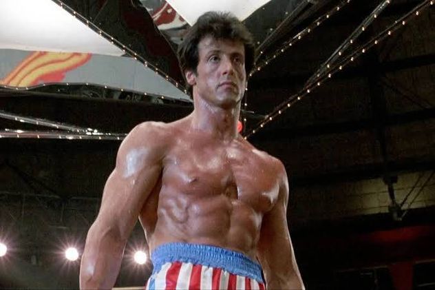 Silvester Stallone en Rocky III.