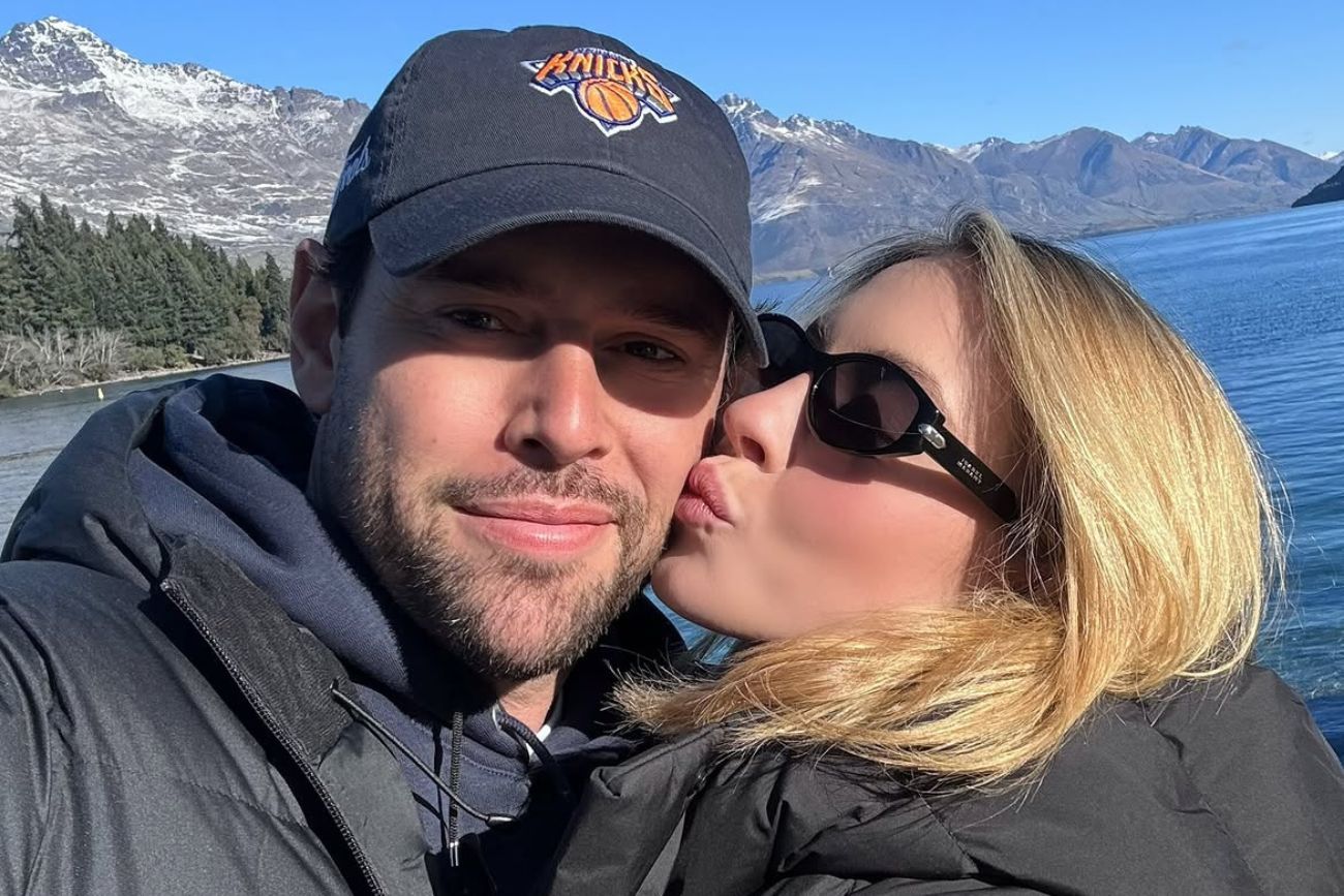 Sydney Sweeney y Scooter Braun grabaron el extremo bungee jumping que hicieron de noche en Nueva Zelanda