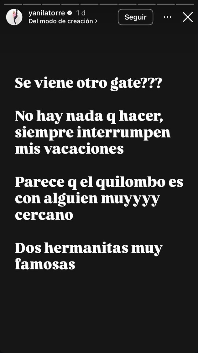 Yanina Latorre tiró pistas sobre el distanciamiento entre ambas.