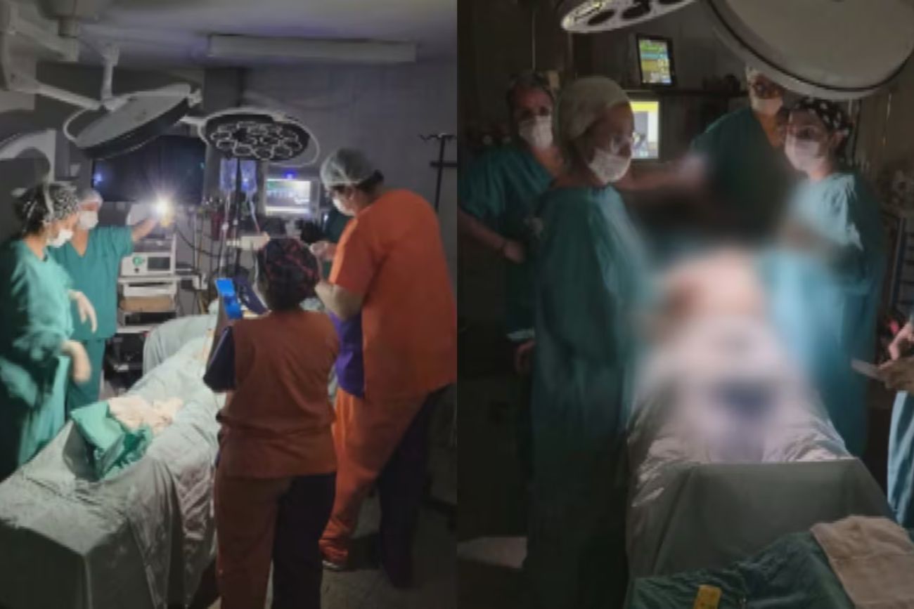 Se cortó la luz en un hospital de Chubut y los médicos tuvieron que operar con la luz del celular