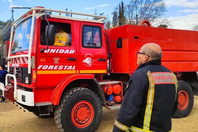 Profundo pesar por el fallecimiento del jefe de bomberos voluntarios de Villa Allende, Claudio Coria.