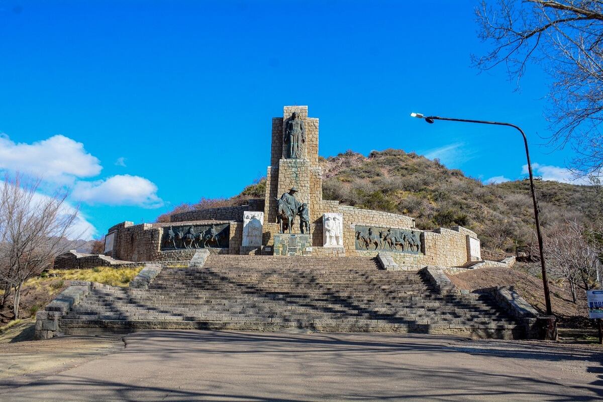 Los Chacayes, uno de los pueblitos que quieren ser elegidos entre los más lindos del mundo.
