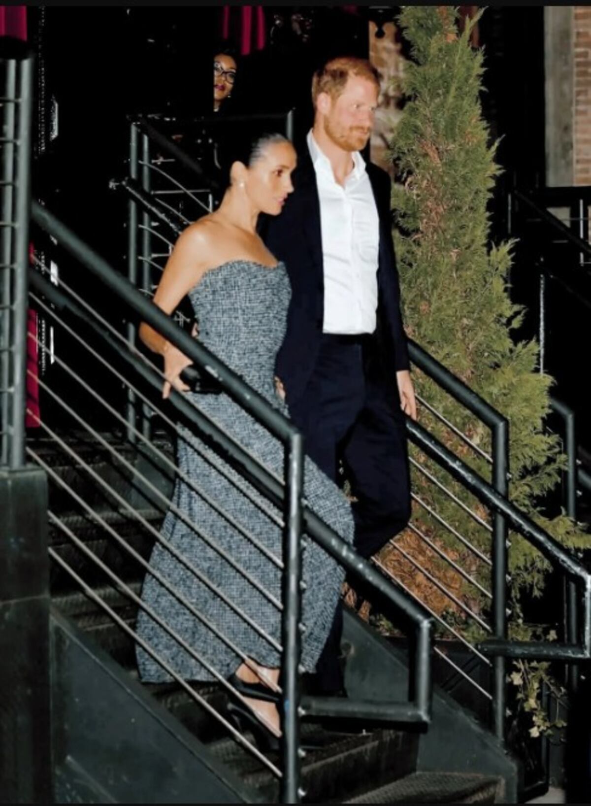 El look de Meghan Markle que mezcló glamour y minimalismo