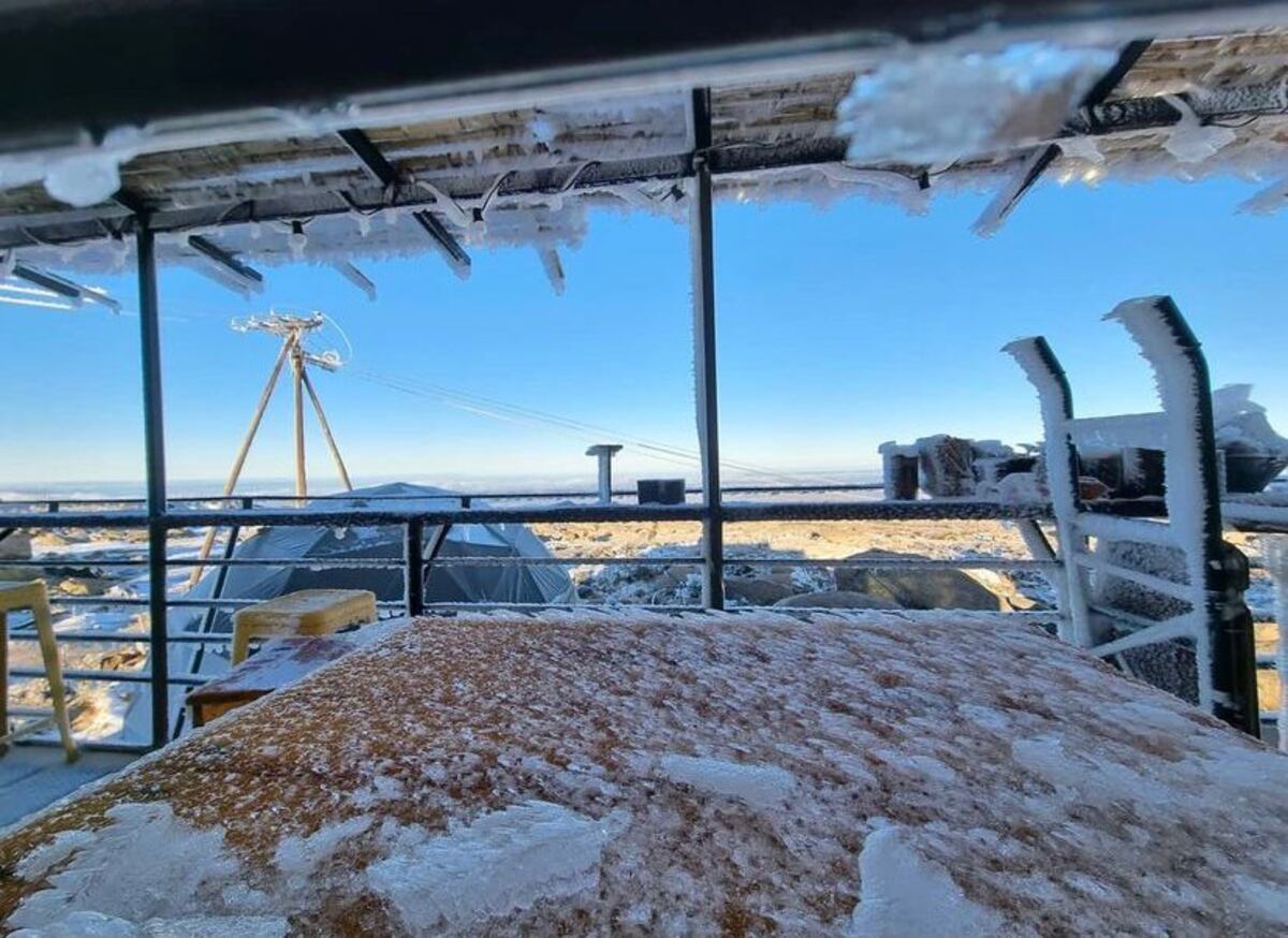 Córdoba. Nevada en Altas Cumbres. (Parador Giulio Cesare)