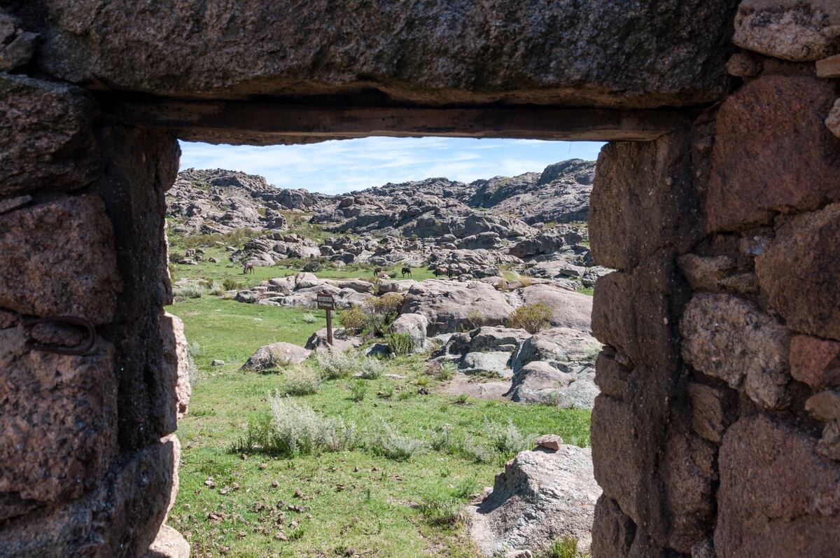 REFUGIO. El lugar de los avistajes está en el camino de los cóndores en su vuelo diario hacia la Quebrada del Condorito. (Gentileza: Mario Rodríguez)