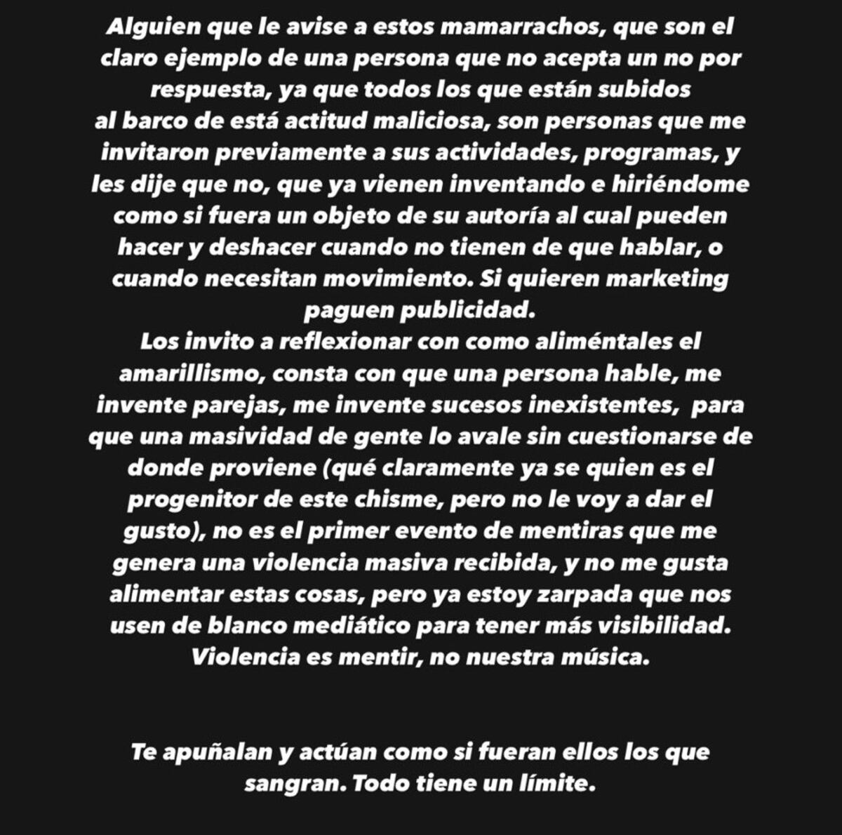 El fuerte descargo de La Joaqui tras ser acusada de haber cometido una estafa