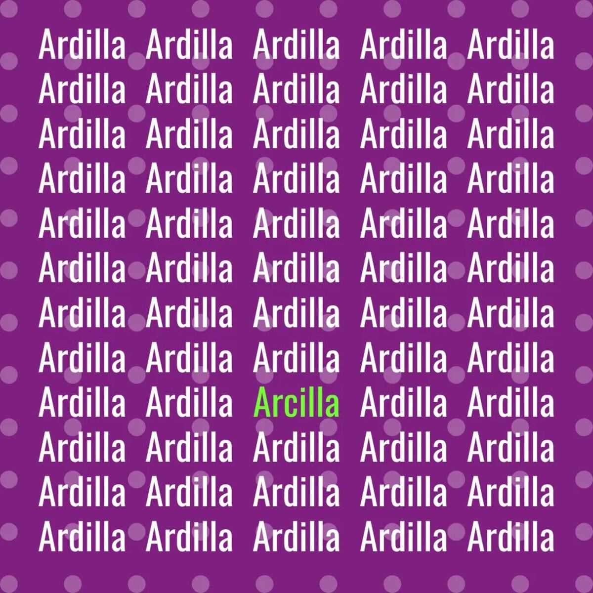 La solución del acertijo visual.