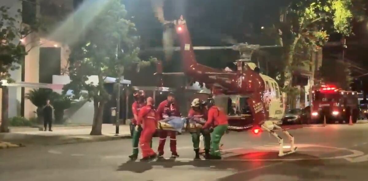 El policía recibió al menos tres disparos en el cuerpo. (Foto: Same)