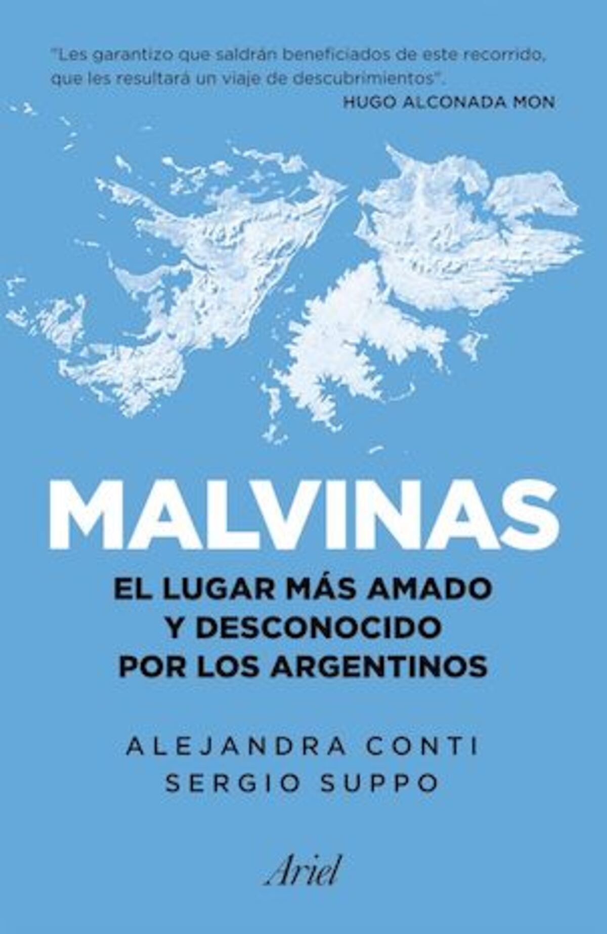 El libro de Suppo y Conti sobre Malvinas.