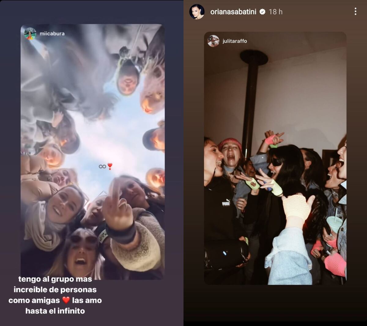 Oriana Sabatini tuvo una despedida de soltera en compañlía de sus mejores amigas (Capturas de pantalla)