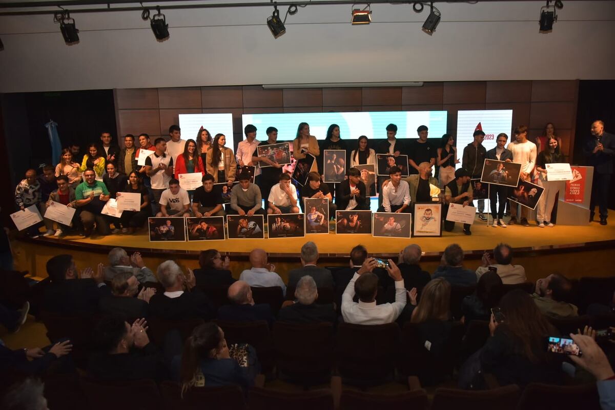 La intimidad de los Premios Estímulo 2023 en la sede integral de La Voz del Interior. (Facundo Luque / La Voz)