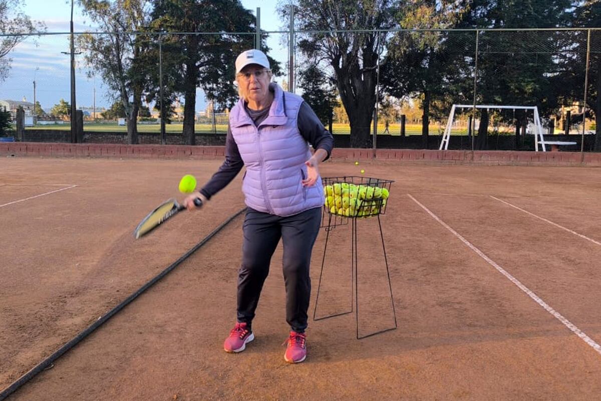 Ivanna Madruga, extenista. (Mariela Martínez / La Voz)