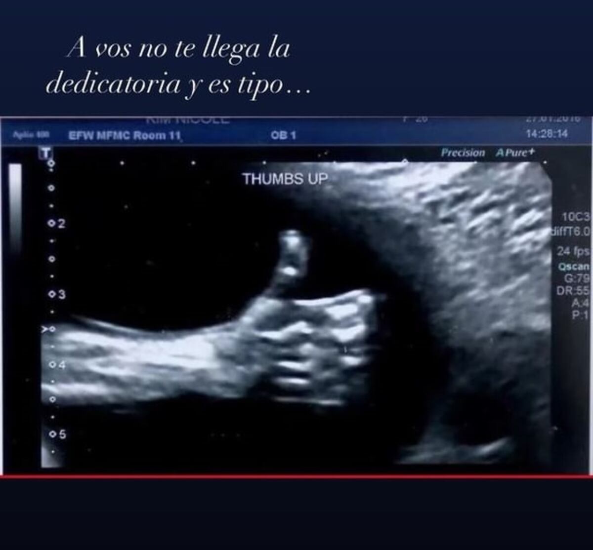 La respuesta indirecta de Rocío Moreno a la publicación de Londra. (Instagram).