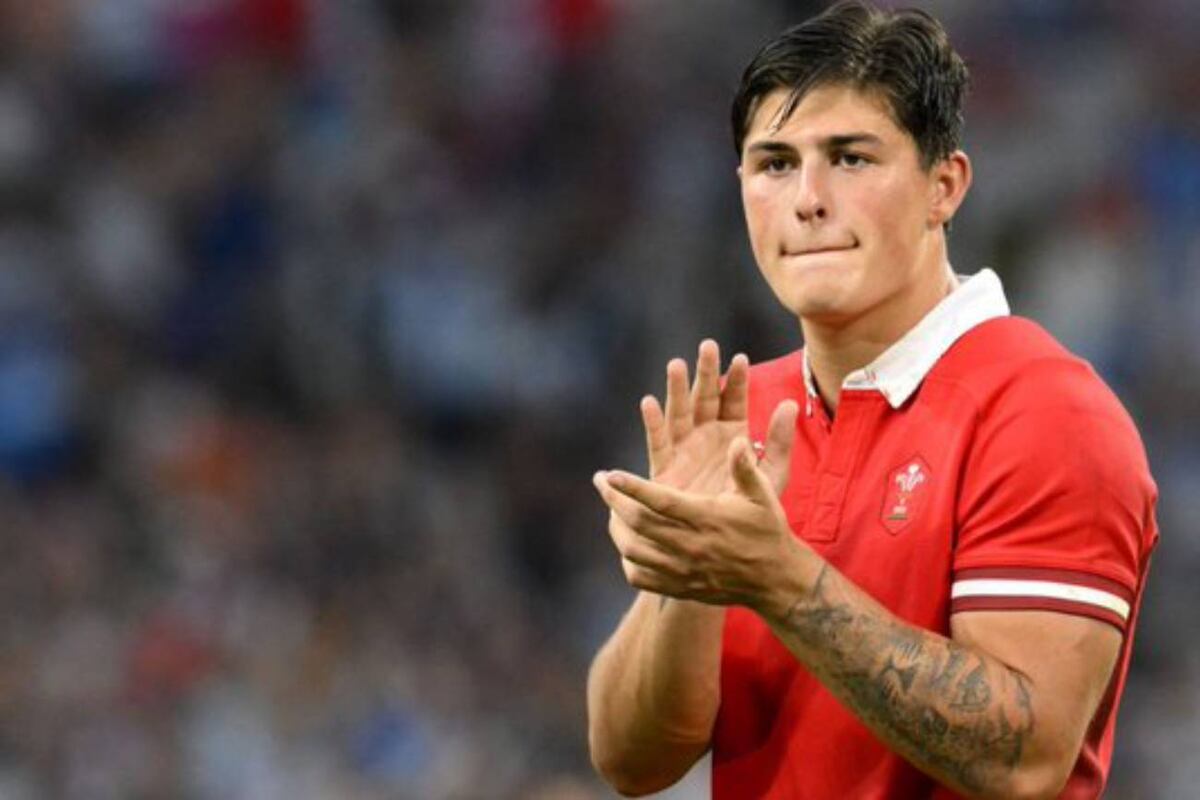 El galés Louis Rees-Zammit anunció que deja el rugby para probar suerte en la NFL. (Rugby Pass)