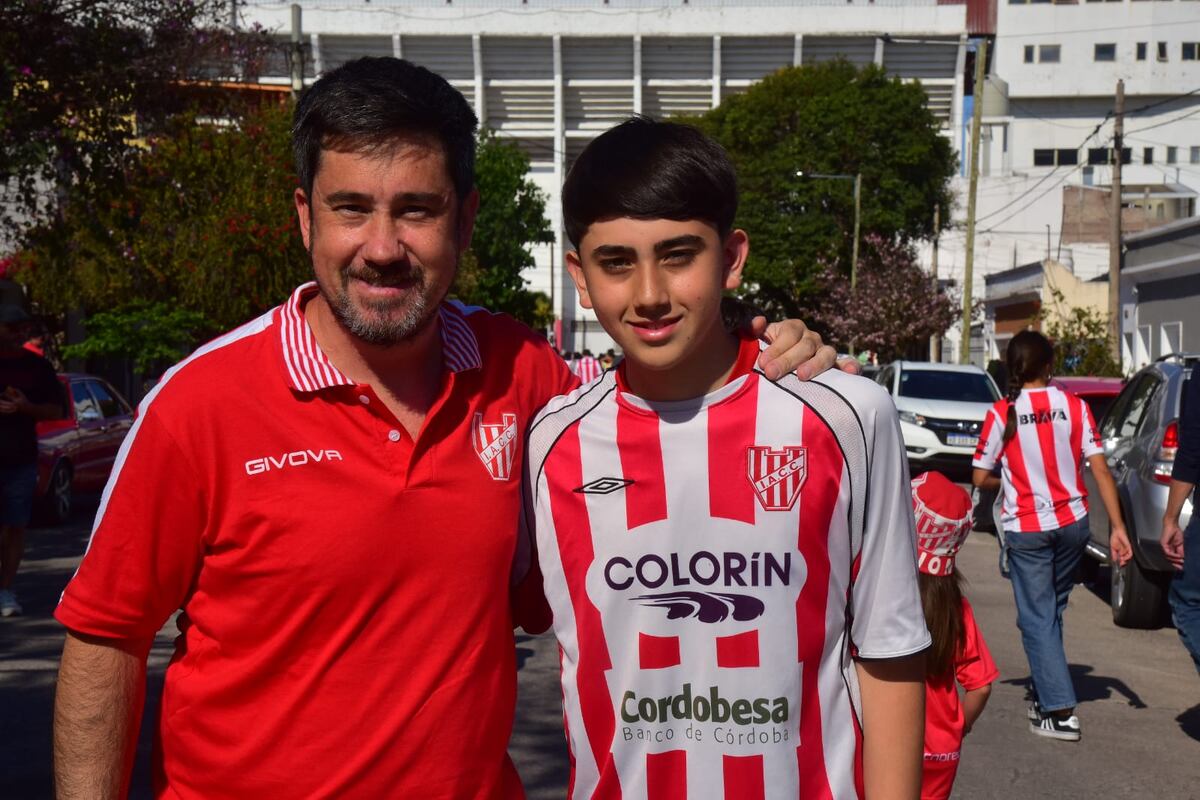 Cara 'e Cancha de Instituto en la previa del partido con Atlético Tucumán. (Ramiro Pereyra / La Voz)