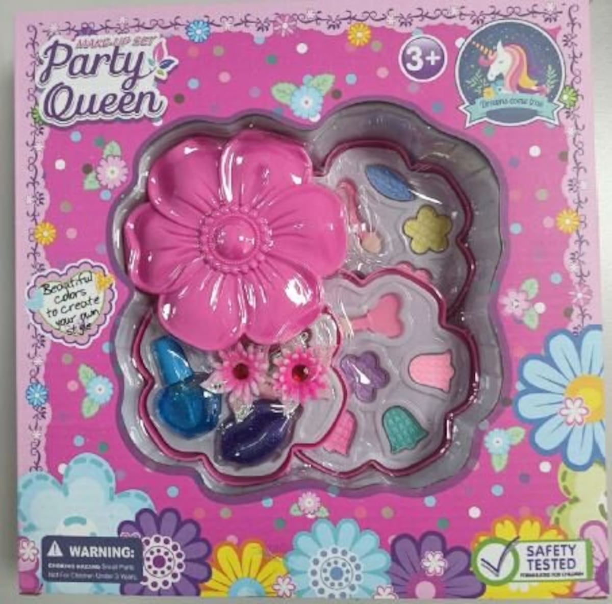 Make up Party Queen”, importado por Berkma S.A, prohibido por la Anmat. (Página 12)