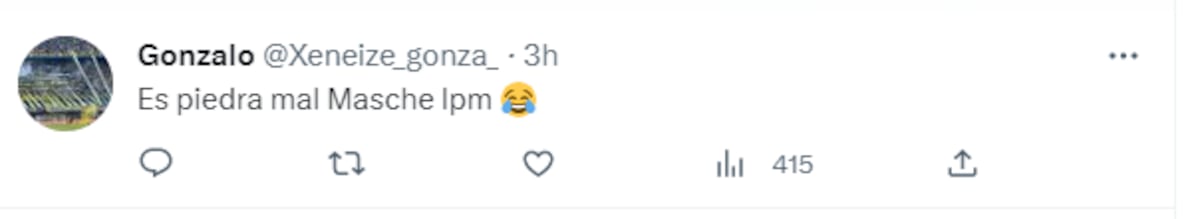 En redes sociales no dejaron pasar el choque ni la reacción de Mascherano. (Twitter)