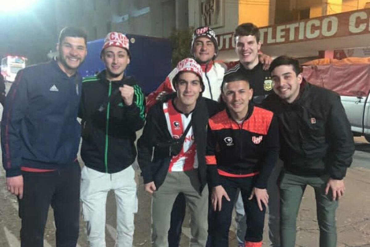 Amigos de Giuliano Cerato de Instituto. (Gentileza)