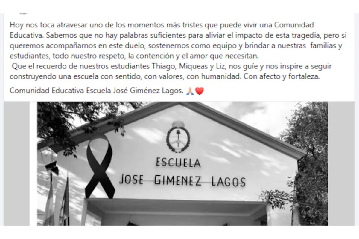 Tragedia en Ruta 19: las despedidas al hombre y los tres niños que fallecieron en un siniestro vial.