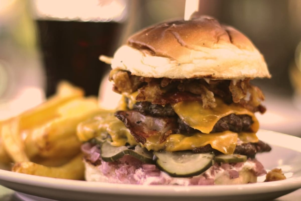 Hamburguesa de 2x1