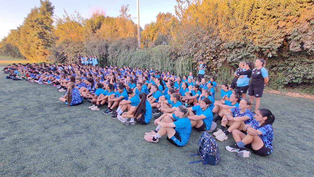 Capitanía, la actividad que organiza Belgrano todos los años para las divisiones inferiores del club. (La Voz)