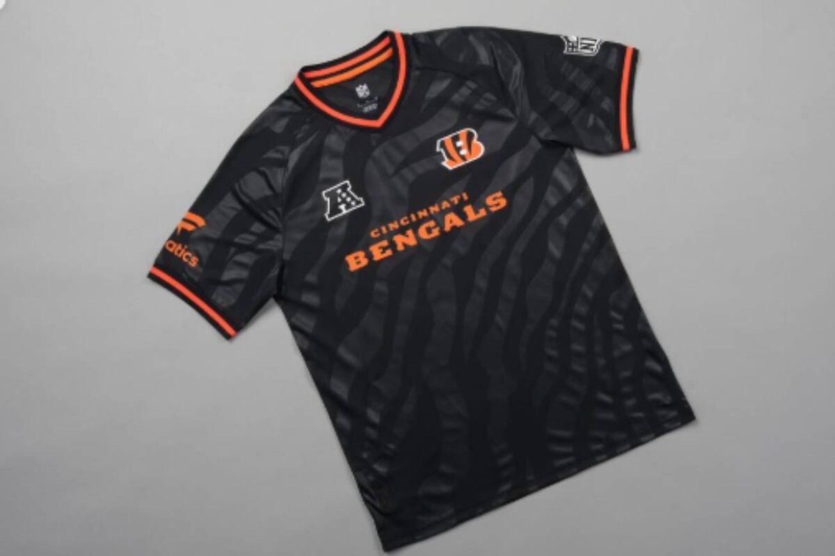 Las camisetas de los equipos de la NFL como si fueran de fútbol (Fanatics)
