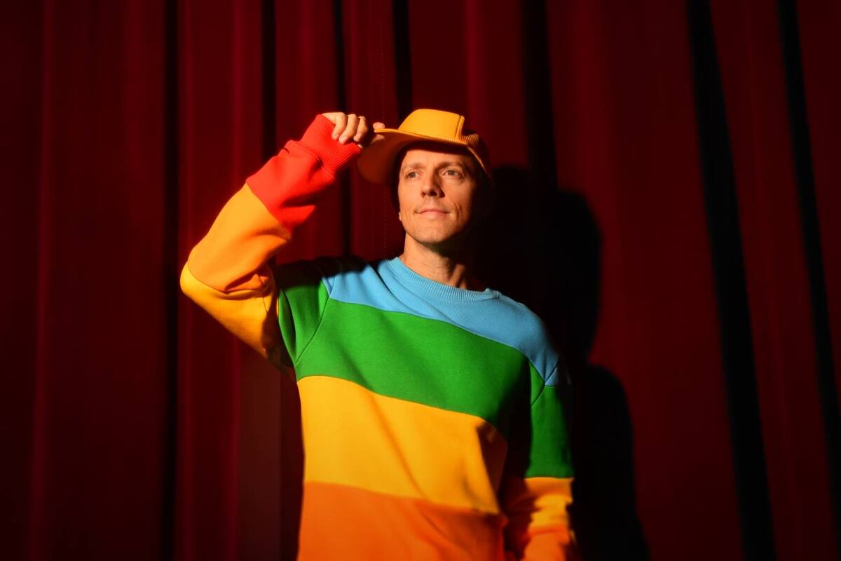 Jason Mraz, de la gorra. (Gentileza Shervin Lainez)