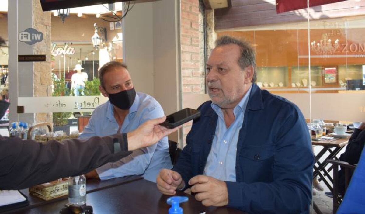 Gustavo Santos visita Traslasierra