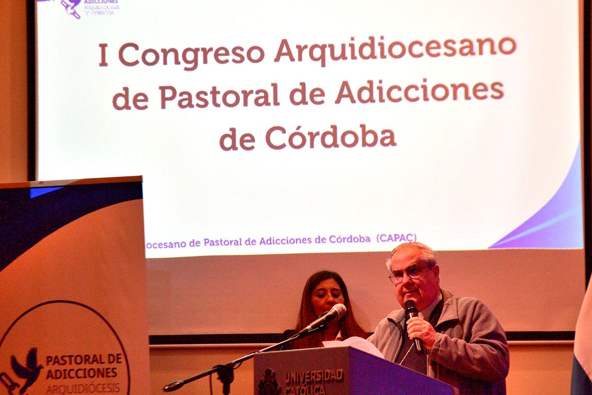 El arzobispo Ángel Rossi instó a seguir construyendo una respuesta integral en adicciones. (Pedro Castillo / La Voz)