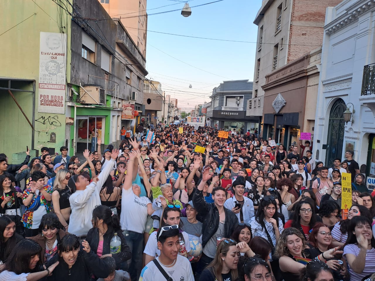 Río Cuarto. Marcha del Orgullo en la capital alterna (Gentileza).
