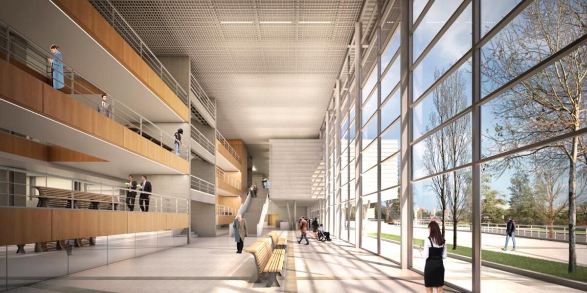Renders de la obra del Concejo Deliberante de Córdoba en el ex Mercado de Abasto.