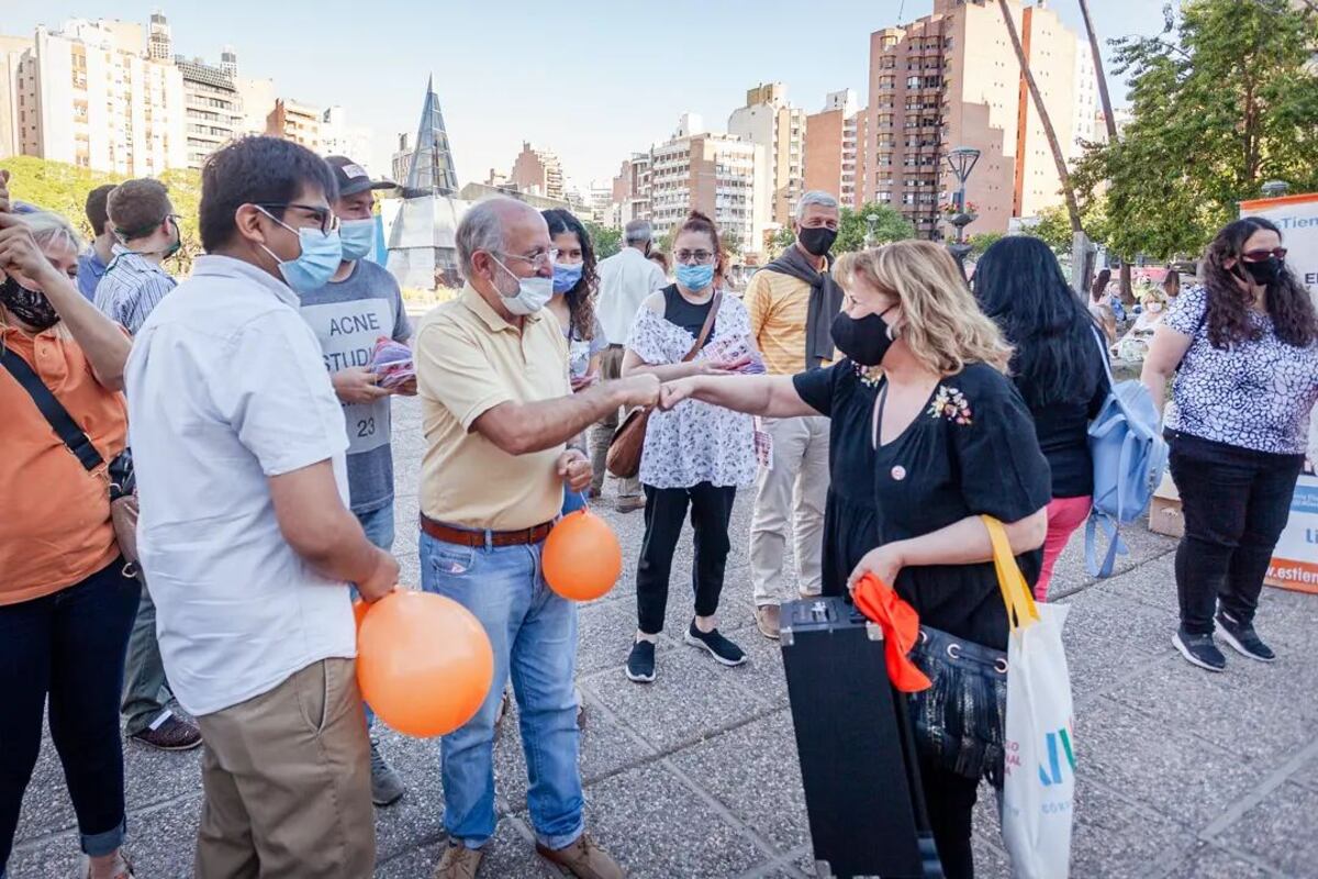 Actividad de campaña de Encuentro Vecinal