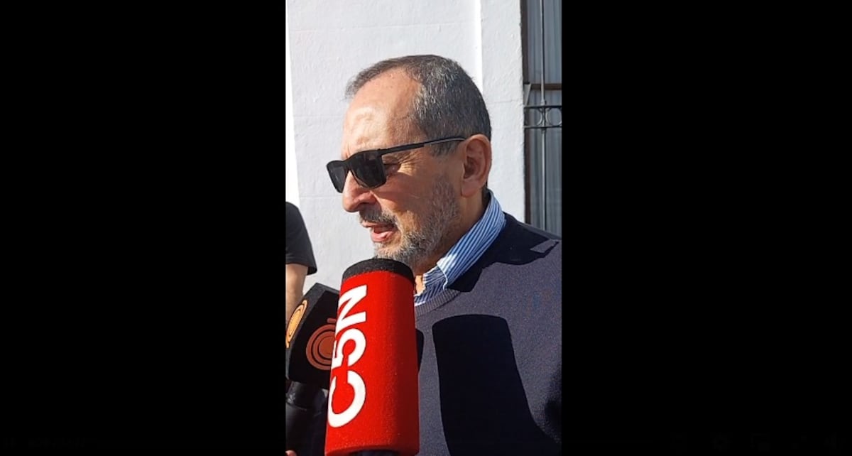 Laboulaye. César Abdala, intendente de esa ciudad ubicada en el sudeste provincial (Captura de video).