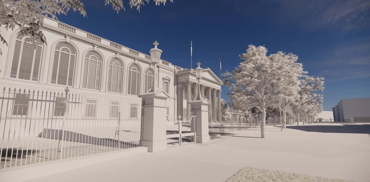 La Casa Blanca publicó imágenes digitales del diseño del nuevo espacio.