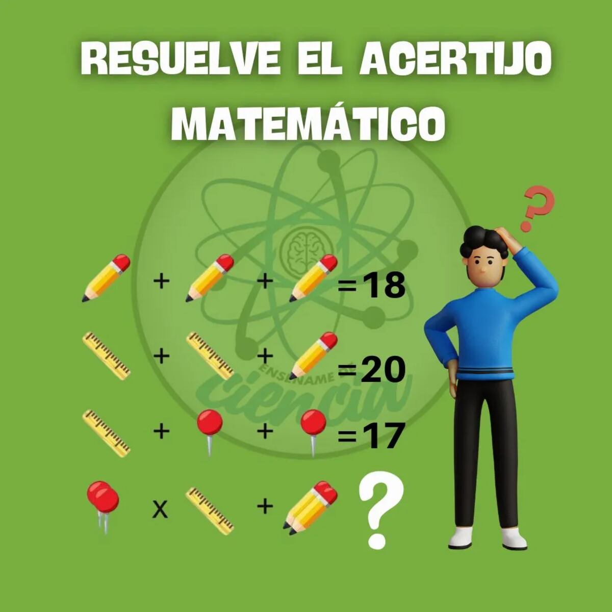 El acertijo visual.