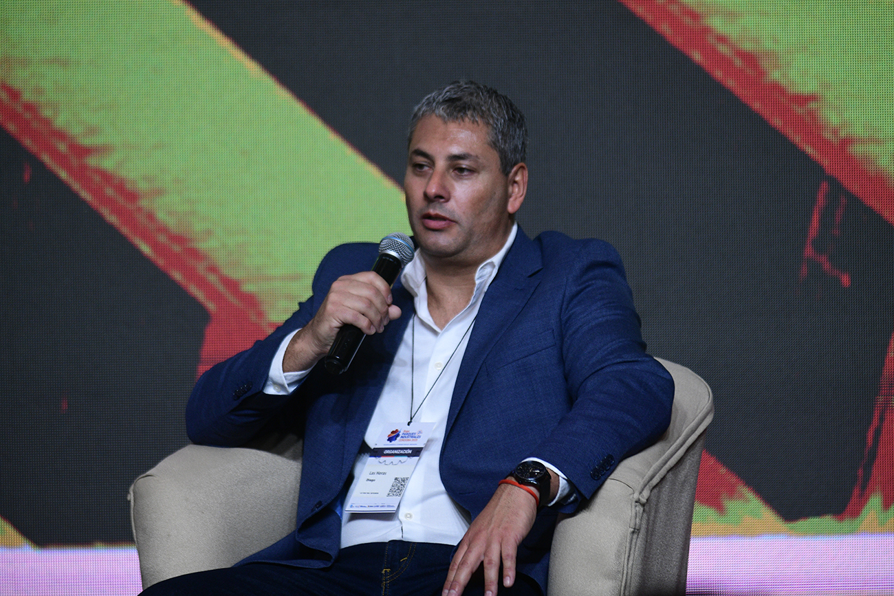 Expo Parques Industriales 2025. Conversatorio sobre Sustentabilidad e Innovación. (Ramiro Pereyra / La Voz)