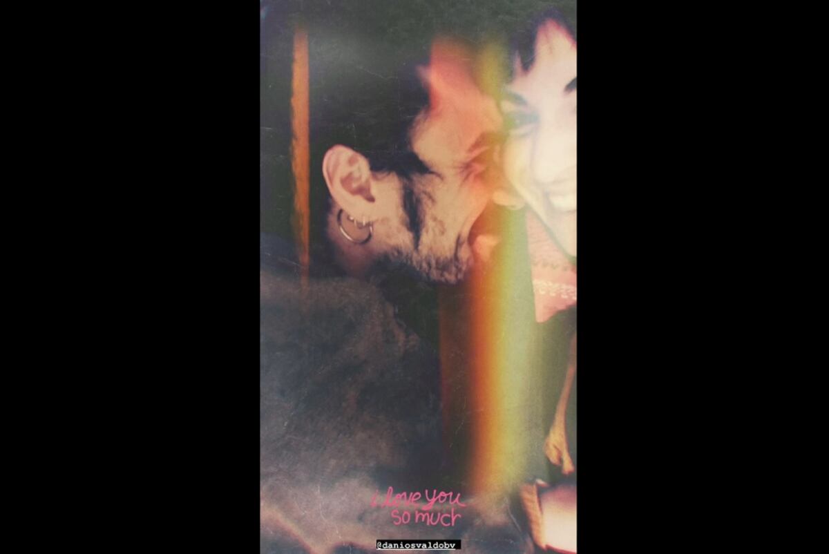 Gianinna Maradona y Daniel Osvaldo (Instagram)