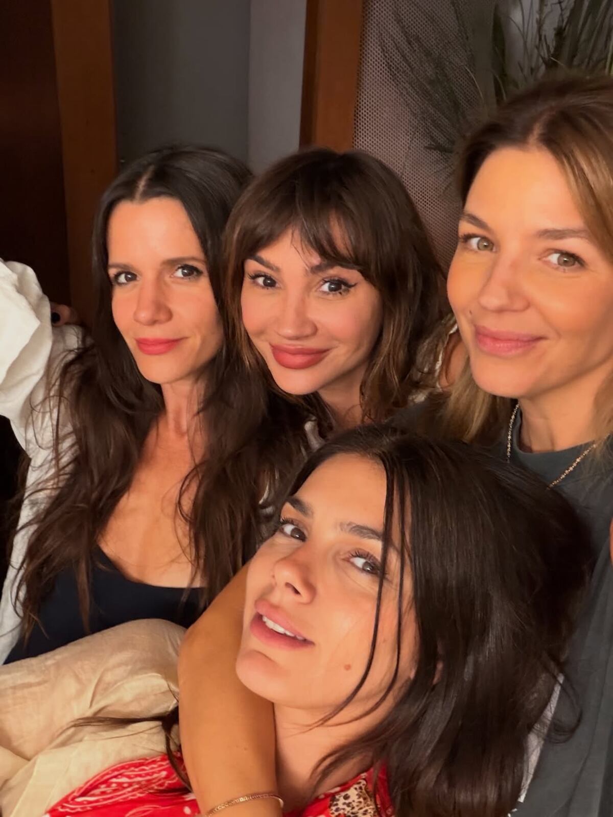 El reencuentro de . Celeste Cid, Violeta Urtizberea, Marcela Kloosterboer y Natalie Pérez, Las Estrellas