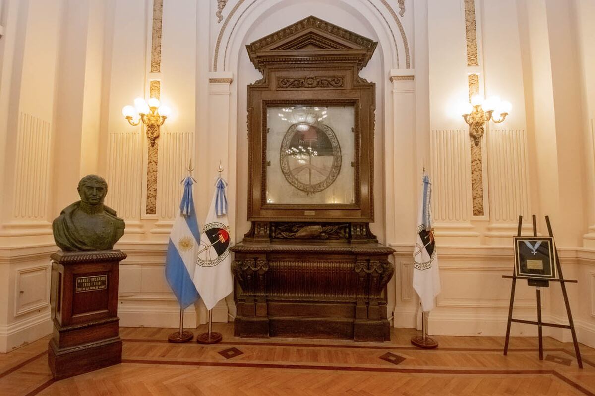 San Salvador de Jujuy, Casa de gobierno Salón de las Bandera.