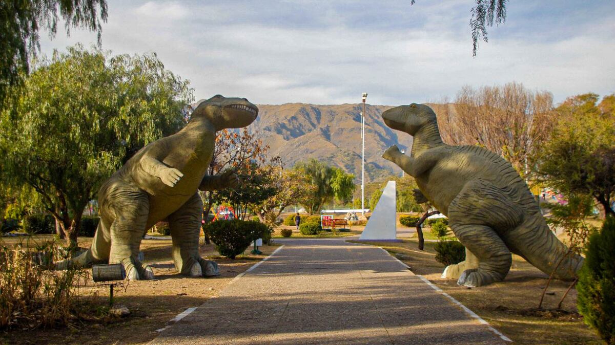 El Parque Recreativo Merlo en uno de los favoritos de los más peques, y de los grandes también. (Gentileza: Turismo San Luis)