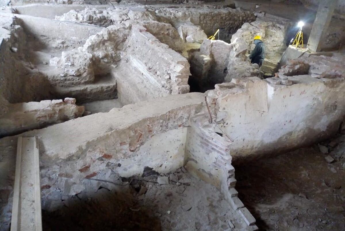 Obras en el Paseo Monserrat para poner en valor construcciones Jesuiticas fotos gentileza UNC