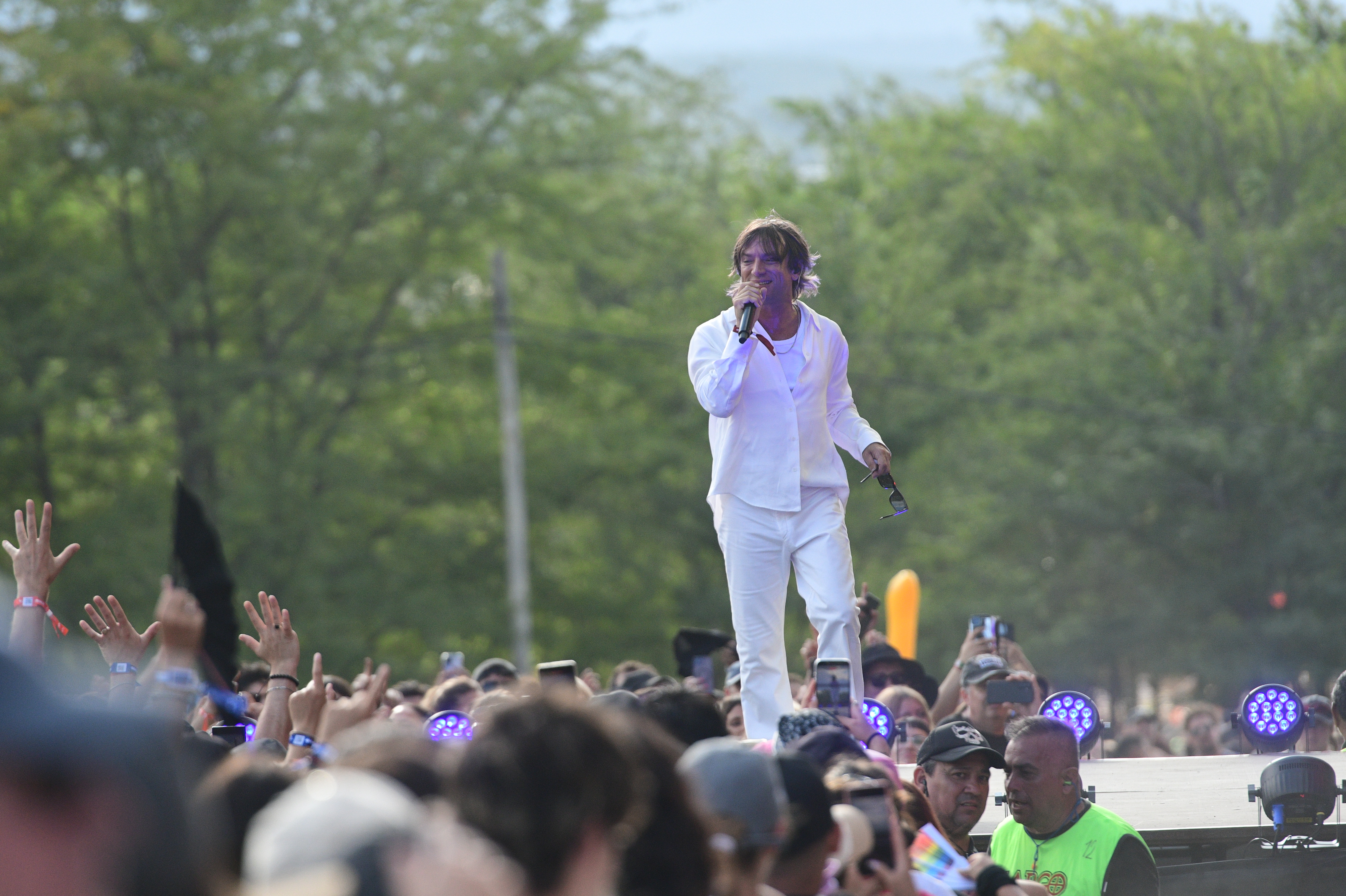 Joaquín Levinton de Turf durante el Cosquin Rock 2026 (Javier Ferreyra / La Voz)