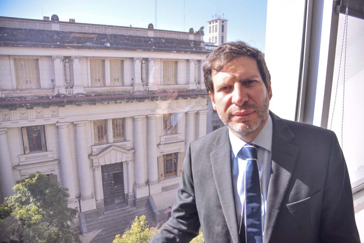 Reclamo. Eduardo Bittar, presidente del Colegio de Abogados, destacó la receptividad del Tribunal Superior de Justicia. (Pedro Castillo / La Voz)