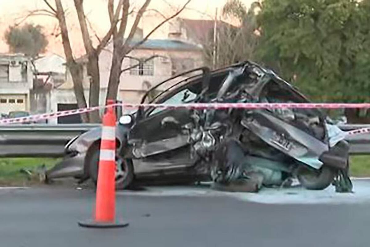 Buenos Aires. Nueve heridos tras un grave triple choque en la avenida General Paz. (Infobae)